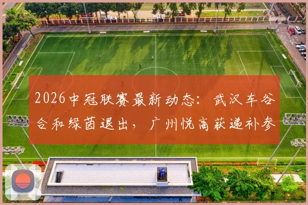 2026中冠联赛最新动态：武汉车谷合和绿茵退出，广州悦高获递补参赛资格，附联赛赛程调整分析